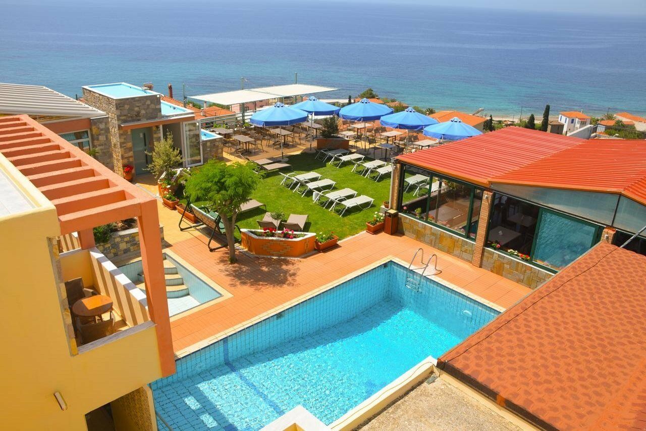 Hotel Vicky II Plomari Exterior photo
